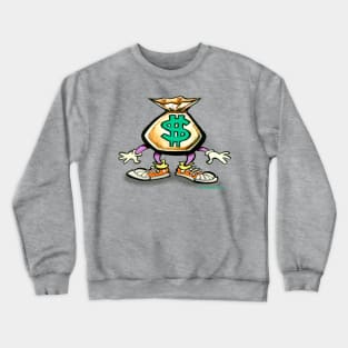 Money Bag Crewneck Sweatshirt